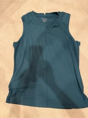 Athleta Deep Teal Athletic Sleeveless Tank